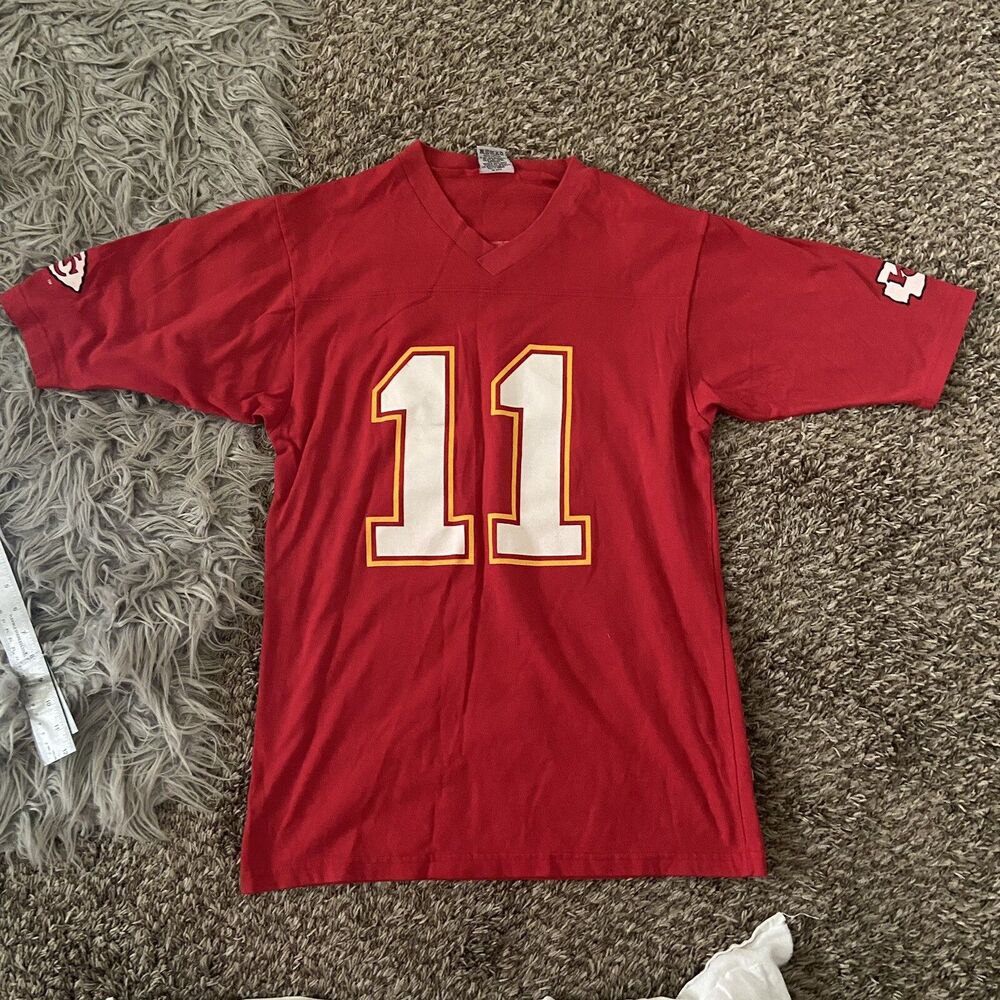 Vintage 1997 Kansas City Chiefs Elvis Grbac Mens L Shirt Football Vintage 90's